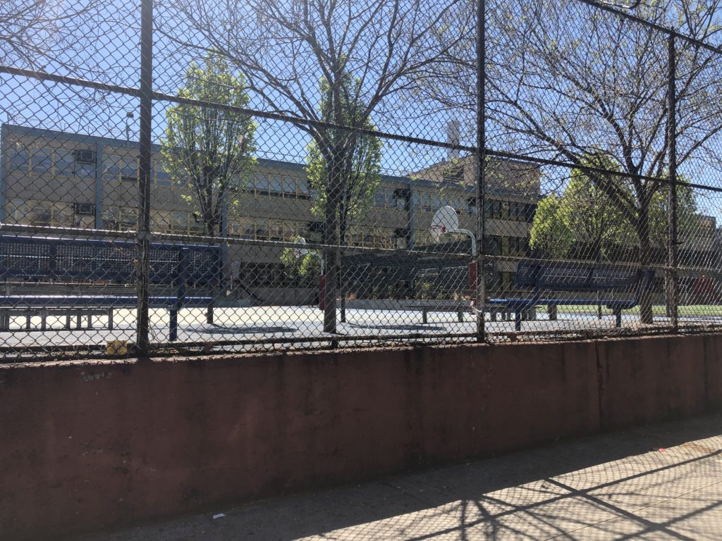 city basketball court