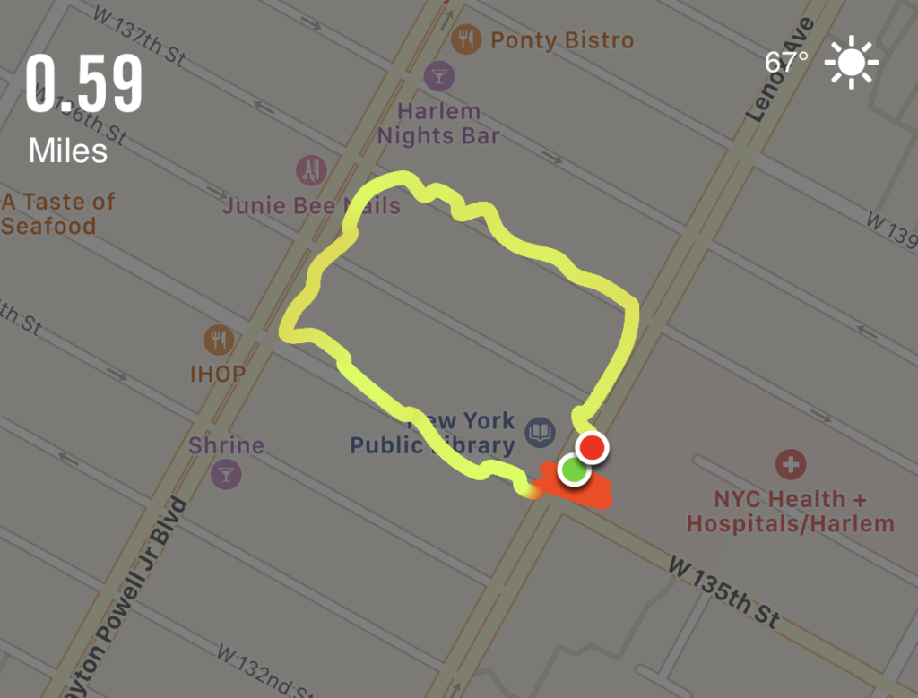 Sound walk route mapped